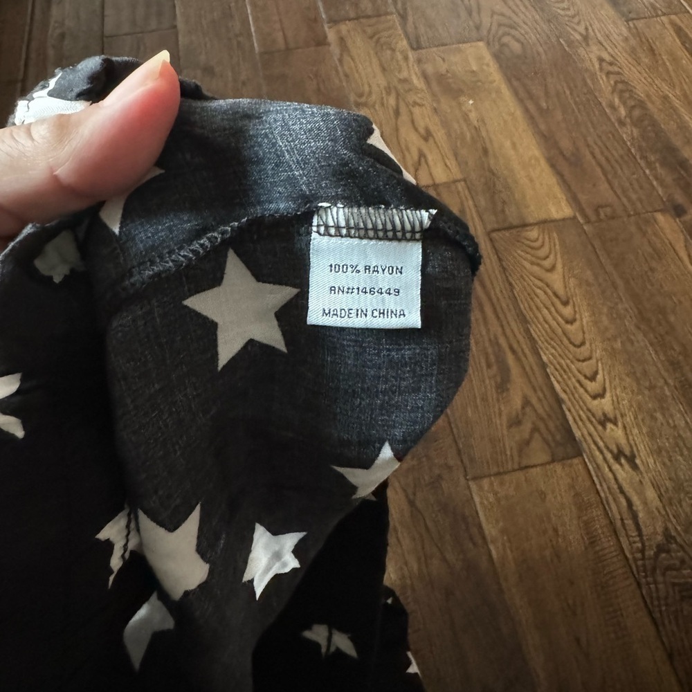 NWT Maze Star Print Pull On Jogger Pants Size M - Picture 4 of 5